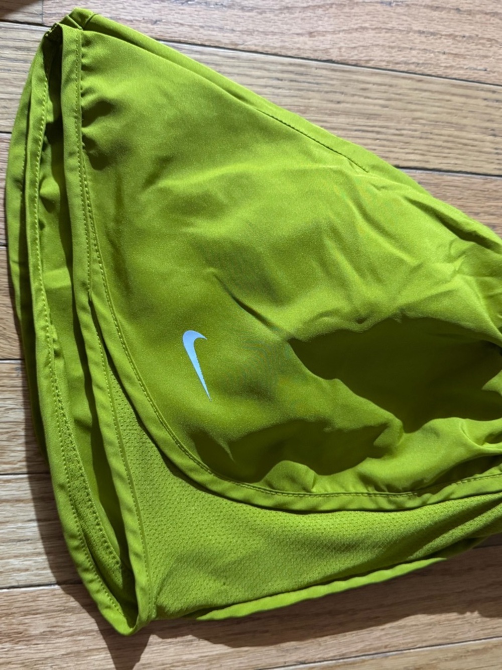 Nike Bright Yellow Athletic Swim Bottom